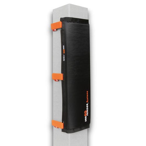 Fender für Yachthafen - PF 25/80 - seaEQ - Pfahl / rechteckig / schwarz