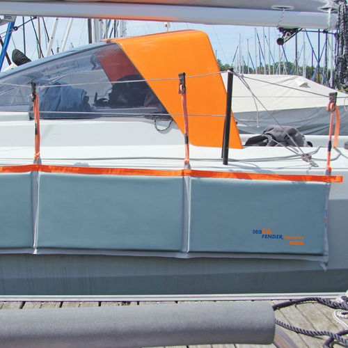 Bootfender - LF 2100 - seaEQ - flach / schwarz / blau