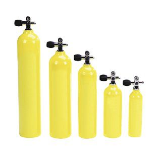 Sauerstoff-Tauchflasche - PONY CYLINDERS - AX - Genesis - Aluminium