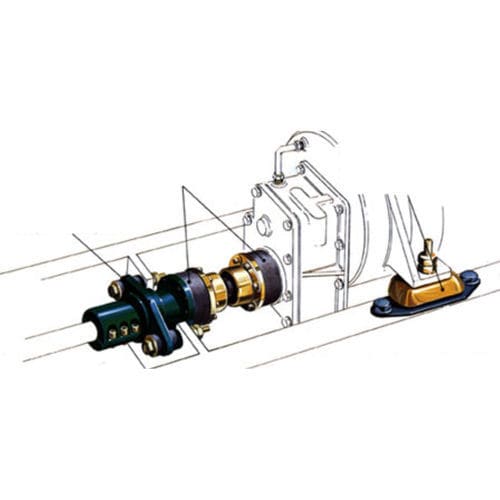 Flexible mechanische Kupplung - aquadrive - für Boot / Antivibration