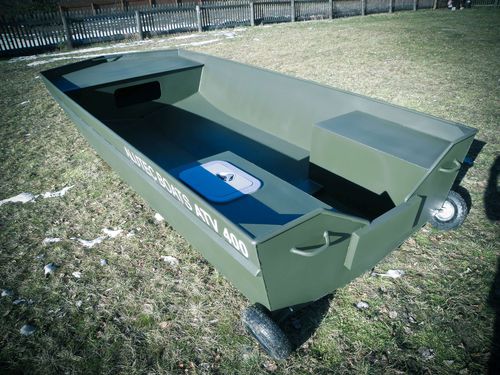 Jon-Boat / Außenborder - ATV-360 - ALUTEC BOATS - Sportfischer / max. 4 Personen