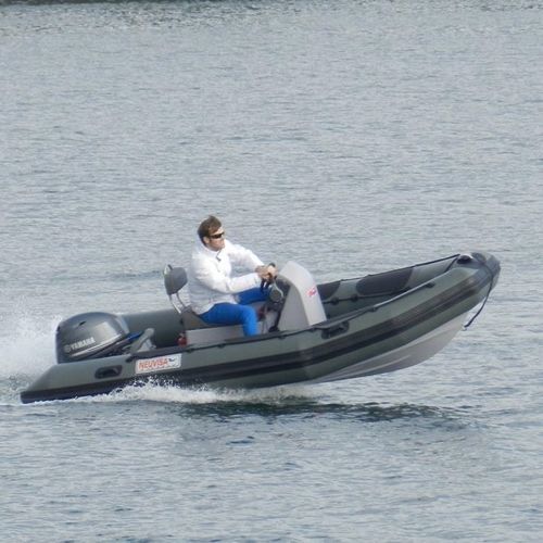 Taucherbasisboot Berufsschiff - AD-40	 - TarponPro - Berufsschiff für Fischerei / Mehrrümpfer / Außenborder