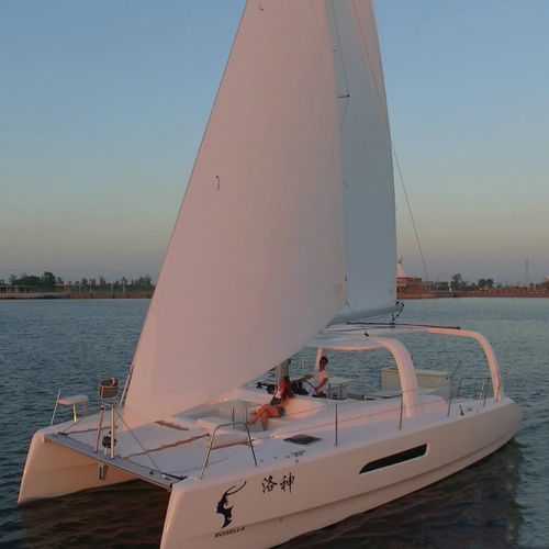 Katamaran - ROSELLA 36C - Fareast Boats - für Kreuzfahrten / Bugspriet