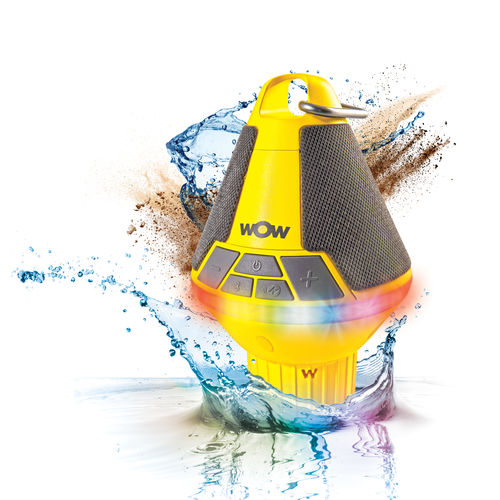 Tragbarer Lautsprecher - SOUND BUOY - WOW World of Watersports - wasserdicht / LED