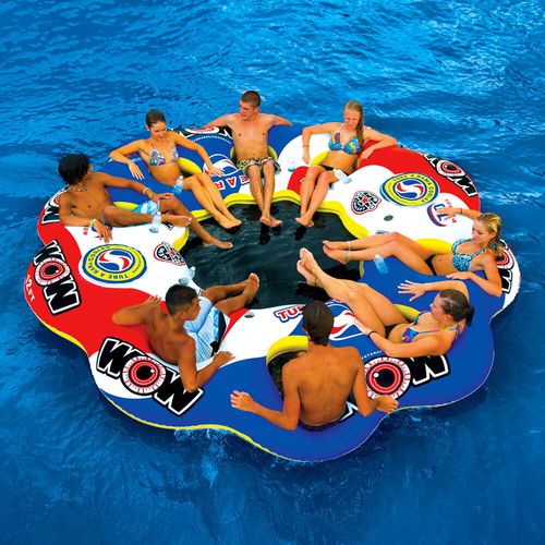 Insel Wasserspielgerät - TUBE A RAMA - WOW World of Watersports - für Wassersportzentrum / aufblasbar