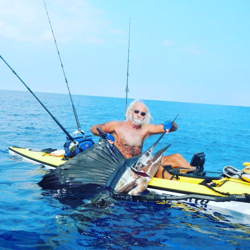 Sit-on-Top-Kajak - Fisha 500 - Stealth Kayaks Europe - für Angelsport / für Erwachsene / 1 Platz