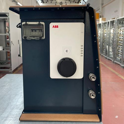Elektroladesäule - E-CHARGE - Leonardo S.r.l. - für Steg / für Elektroboote