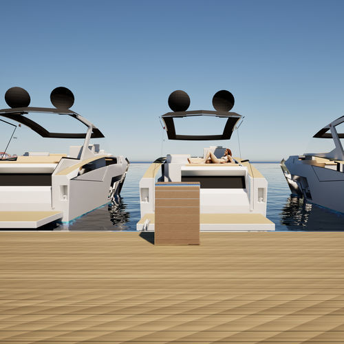 Stromversorgungssäule - Leonardo S.r.l. - für Yacht / für Yachthafen / Edelstahl