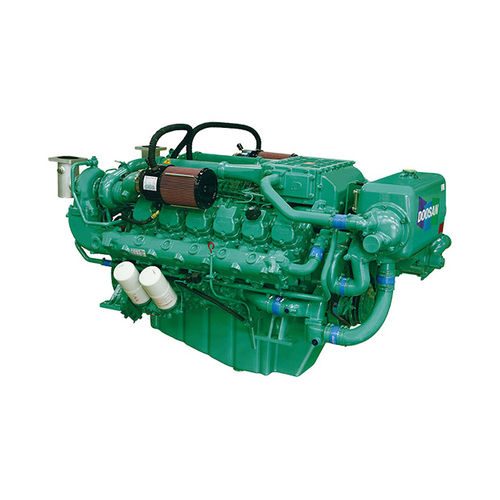 Motor zur Unterstützung - AD222TI - HD Hyundai Infracore - Diesel / für Freizeitschifffahrt / für Berufsschiffe