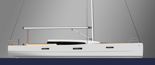Segelboot für Fahrten- und Regattasegeln - Diva 40 SC - Fabola Yachts - mit geschlossenem Cockpit