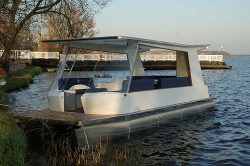 Taxiboot Berufsschiff - WATERBUS 900 - Waterbus S.C. - Außenborder / Pontoonboot