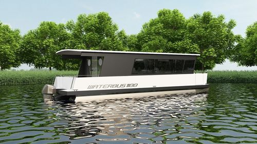 Taxiboot Berufsschiff - Waterbus 1100 - Waterbus S.C. - Katamaran / Innenborder / Aluminium