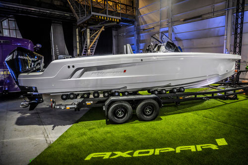 Außenborder-Konsolenboot - 22 Spyder - Axopar Boats Oy - mit Mittelkonsole / max. 7 Personen / Sonnendeck