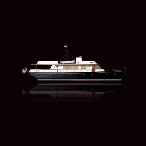 Motoryacht für Kreuzfahrten - 75  - Reliant Yachts - klassisch / mit Steuerhaus / 3 Kabinen