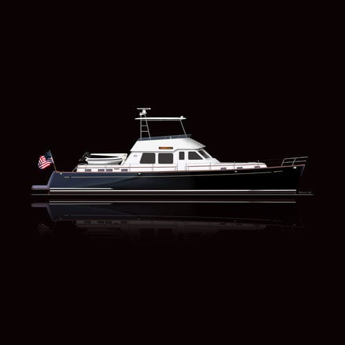 Motoryacht für Kreuzfahrten - 60 - Reliant Yachts - klassisch / Flybridge / 2 Kabinen
