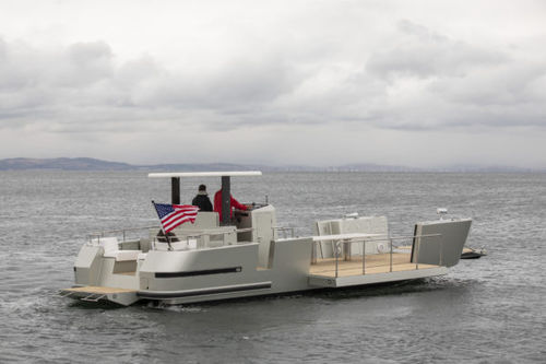 Nutzfahrzeug Berufsschiff - X40L LANDER - Reliant Yachts - Landungsboot / Sternantrieb