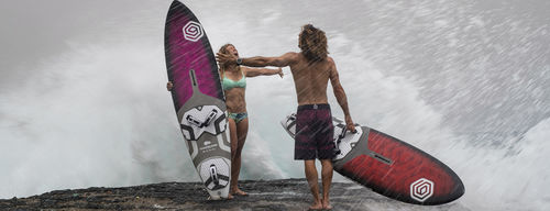 Wave-Windsurfboard - CHAMELEON 5X - Novenove International - Allround / Quad Fin / Tri Fin