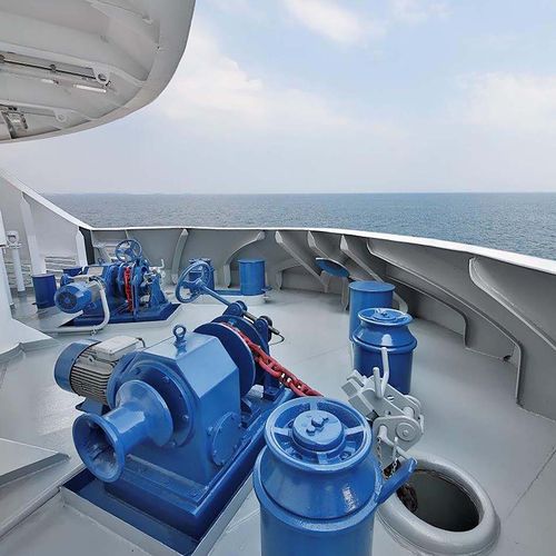 Elektrische Ankerwinde - WW/E - YMV CRANE AND WINCH SYSTEMS - hydraulisch / für Schiffe / horizontal