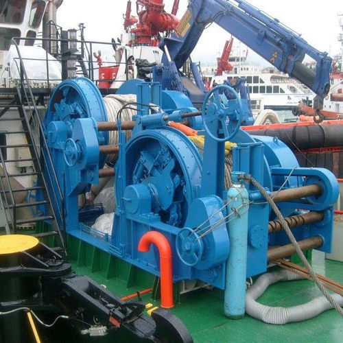 Schleppwinde - TW - YMV CRANE AND WINCH SYSTEMS - für Schiffe / für Schlepper / für Ankermanöver