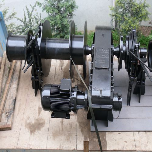 Ankerwinde - MW - YMV CRANE AND WINCH SYSTEMS - für Schiffe / Hydraulikmotor / elektrisch