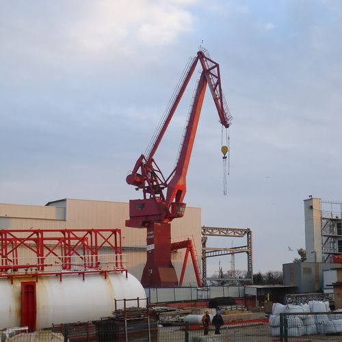 Auslegerkran - DBSC - YMV CRANE AND WINCH SYSTEMS - für Werft / doppelt