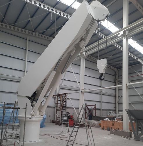 Kran für Yacht - YMV-TSC/H-C90X9 - YMV CRANE AND WINCH SYSTEMS - Deck / Ausleger