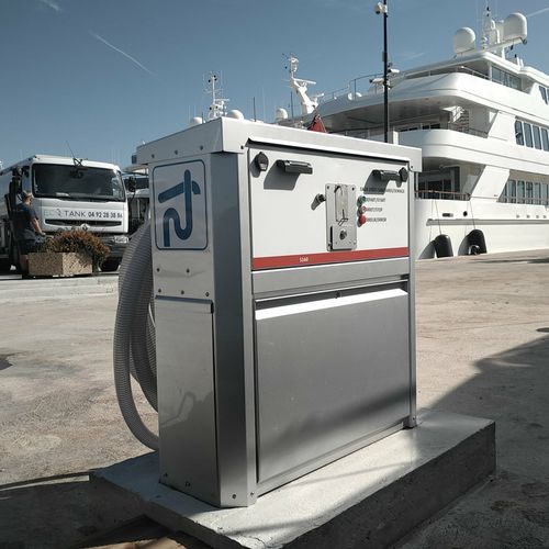 Stationäres Entleersystem - Eco-pump - AZURETREND | ECOTANK | EMERGENSEA | MONAWA - für Yachthafen / für Boot / für Werft