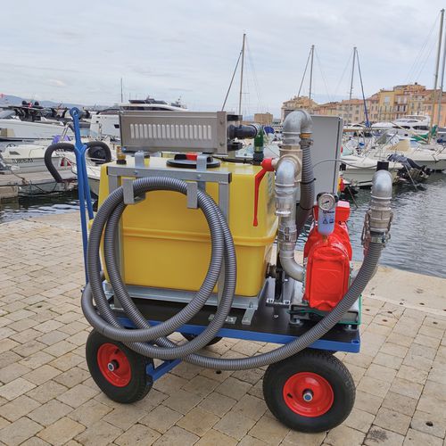 Mobiles Entleersystem - Eco-pump - AZURETREND | ECOTANK | EMERGENSEA | MONAWA - für Yachthafen / für Boot / für Werft