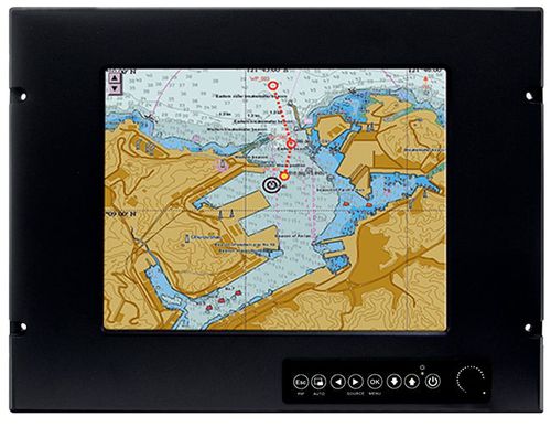 Display für Schiffe - MCD-101 - Captec Ltd - Multifunktion / 10" / mit Touchscreen