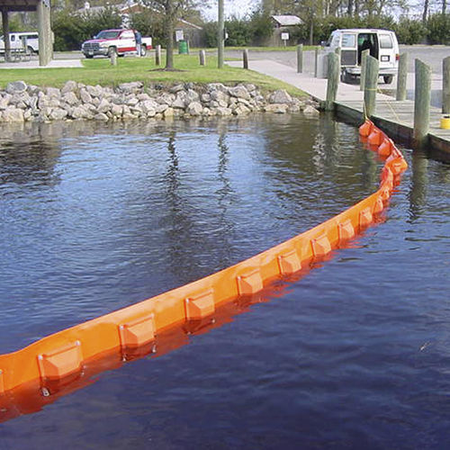 Schutttdamm-Sperre - SpillMaster - Parker Systems Inc. - Begrenzung / permanent / schwimmend