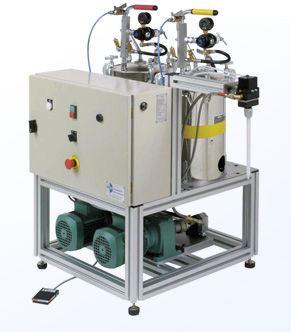 Dosier- und Mischanlage / Harz - DPE COMPACT - ISOJET EQUIPEMENTS - mit Zahnradpumpe / für Werft