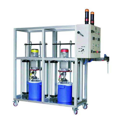 Dosier- und Mischanlage / Harz - DPE HV  - ISOJET EQUIPEMENTS - mit Zahnradpumpe / elektronisch / für Werft