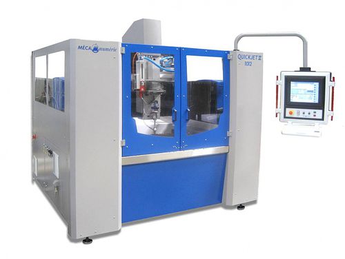 Wasserstrahlschneidemaschine - QUICKJET II - MECANUMERIC - elektrisch / pneumatisch / Textil