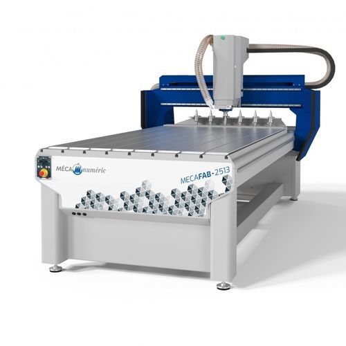 CNC-Bearbeitungszentrum - MECAFAB - MECANUMERIC - automatisch / 3-Achsen / Messing