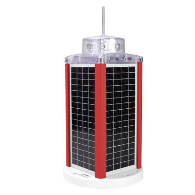 Signalleuchte für Leuchtbake - MCL360 - Mediterráneo Señales Marítimas, S.L. - LED / Solar / weiß