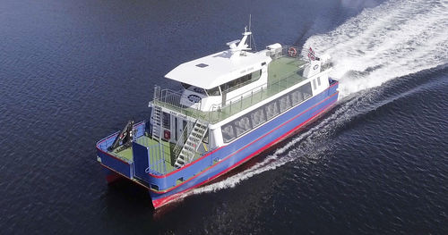 Passagierboot Berufsschiff - ALUSAFE CAT 21 - Maritime Partner AS - Katamaran / Innenborder / GRP