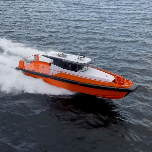 Rettungsboot Berufsschiff - ALUSAFE 1200 FRDC - Maritime Partner AS - Inboard-Hydrojet / Aluminium / Alternativantrieb