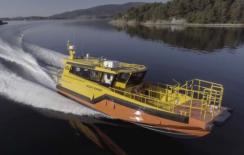 Serviceboot für Windpark Berufsschiff - ALUSAFE 1150 WF - Maritime Partner AS - Inboard-Hydrojet / Aluminium