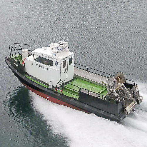 Arbeitsboot Berufsschiff - ALUSAFE 1000 WORK - Maritime Partner AS - Inboard-Hydrojet / Aluminium / halbstarr