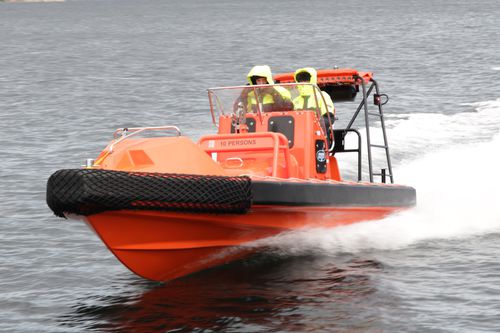 Offshore-Hafenboot Berufsschiff - Weedo 600 MK II - Maritime Partner AS - Innenborder / GRP / Festrumpf
