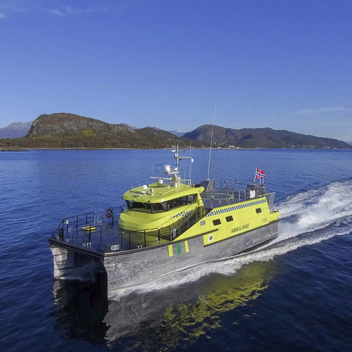 Hospitalschiff Berufsschiff - ALUSAFE CAT 21 - Maritime Partner AS - Katamaran / Inboard-Hydrojet / Aluminium