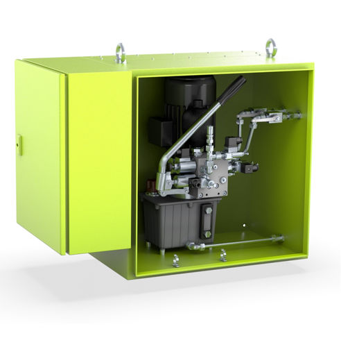 Hydraulikaggregat für Schiffe - DH series - Gummi USA - mit Elektromotor