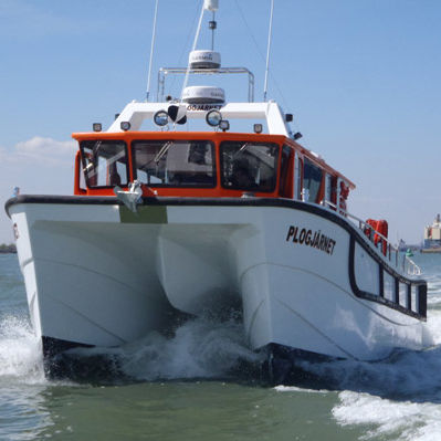 Logistik-Transport-Boot Berufsschiff - Plogjarnet - Catapult Catamarans Marine Projects Ltd - Katamaran / Innenborder