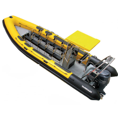 Patrouillenboot Berufsschiff - DR-760 - Vanguard International - Rettungsboot / Taucherbasisboot / Außenborder
