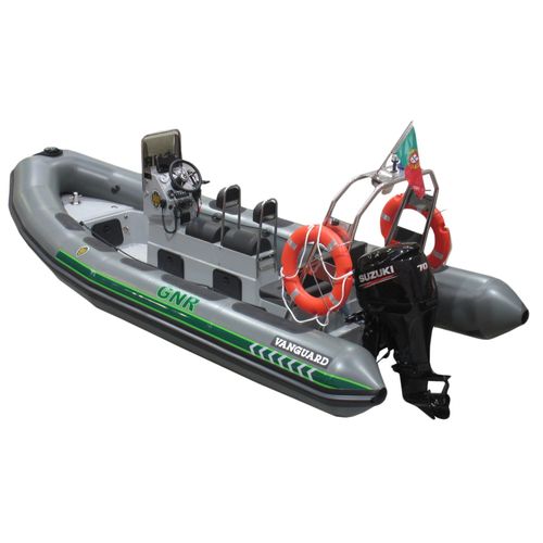 Patrouillenboot Berufsschiff - DR-560 - Vanguard International - Hafenboot / Außenborder / Festrumpf-Schlauchboot