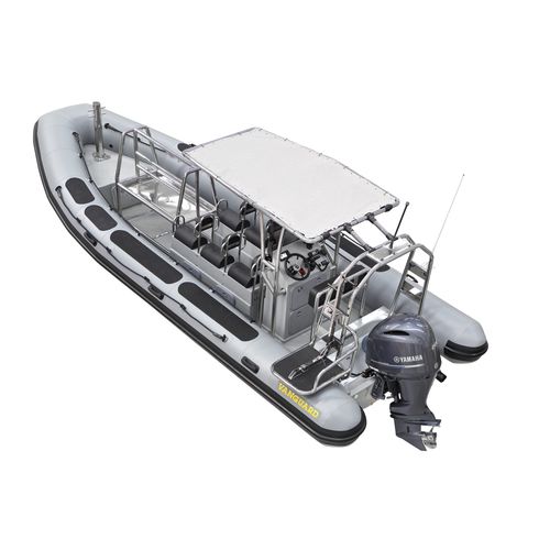 Rettungsboot Berufsschiff - TX-760 - Vanguard International - Taucherbasisboot / Außenborder / Festrumpf-Schlauchboot