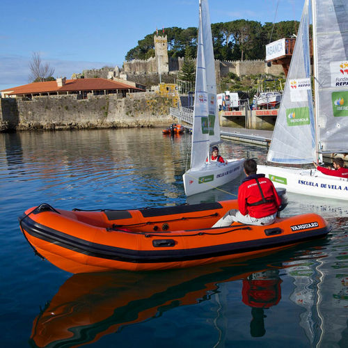 Außenborder-Schlauchboot - DR-400 - Vanguard International - halbstarr / Open / Sport