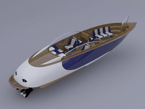 Innenborder-Yachttender - Walth 1075 Crew Tender - Walth Boats - einmotorig / mit Doppelkonsole / Holz