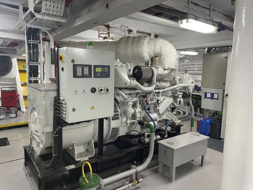 Diesel-Stromaggregat - BAUDOUIN engine based - SIA ”RĪGAS DĪZELIS DG” - für Boot / für Schiffe / 50 Hz