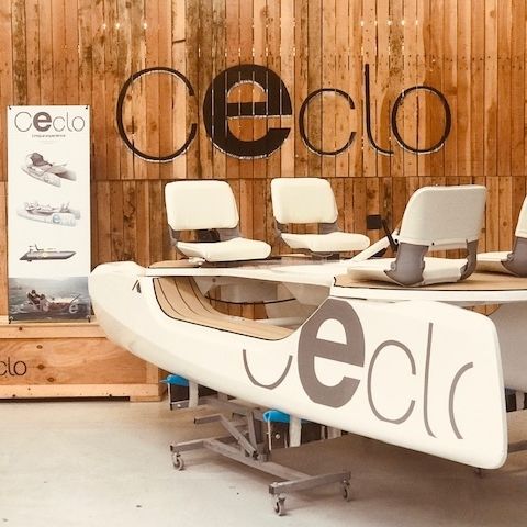 Berufsschiff / Boot für Wassersportzentrum - Leasure - CECLO - Katamaran / elektrisch